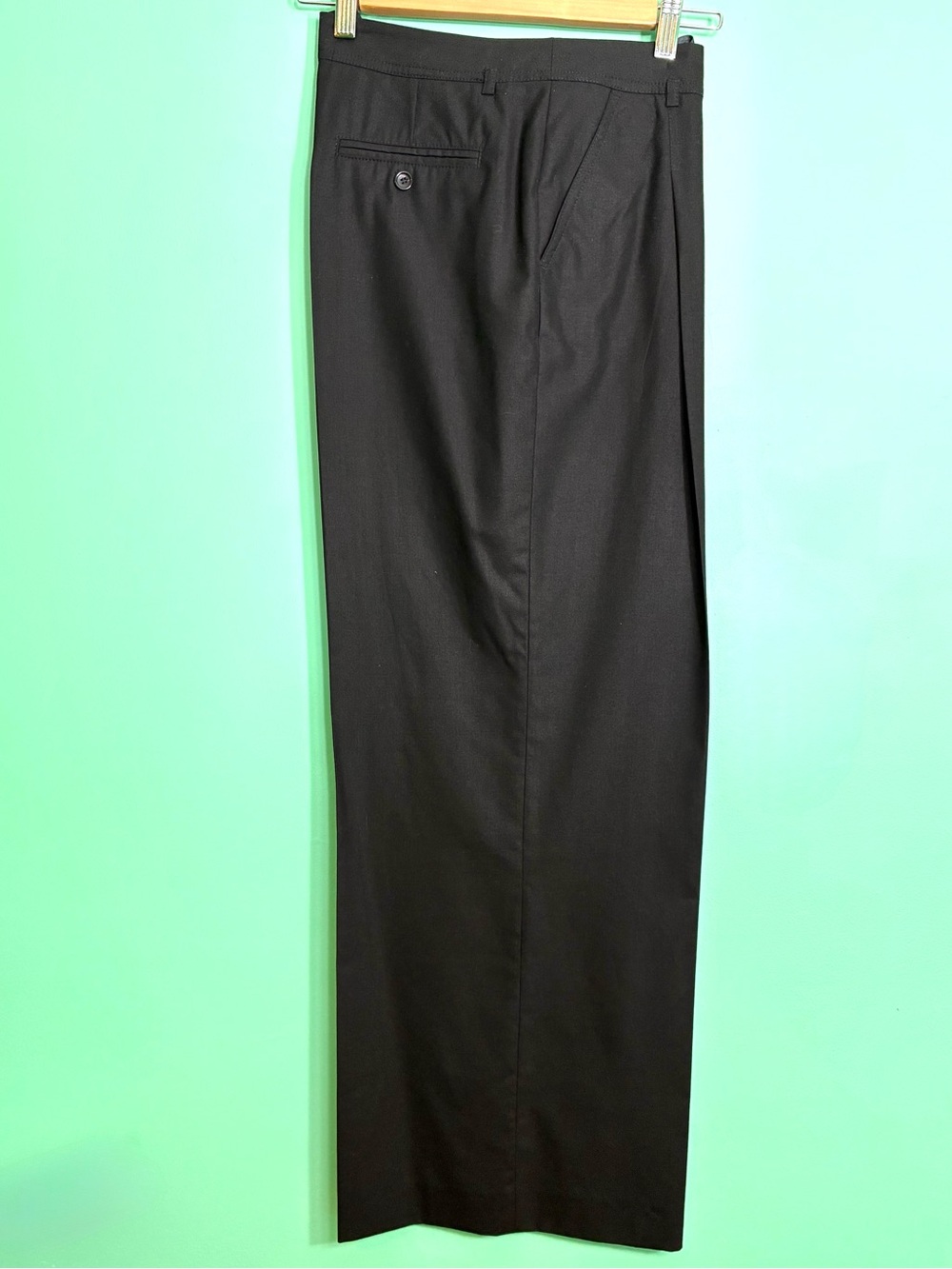 Alba Moda Wide-Leg Classic Black Women's Pants